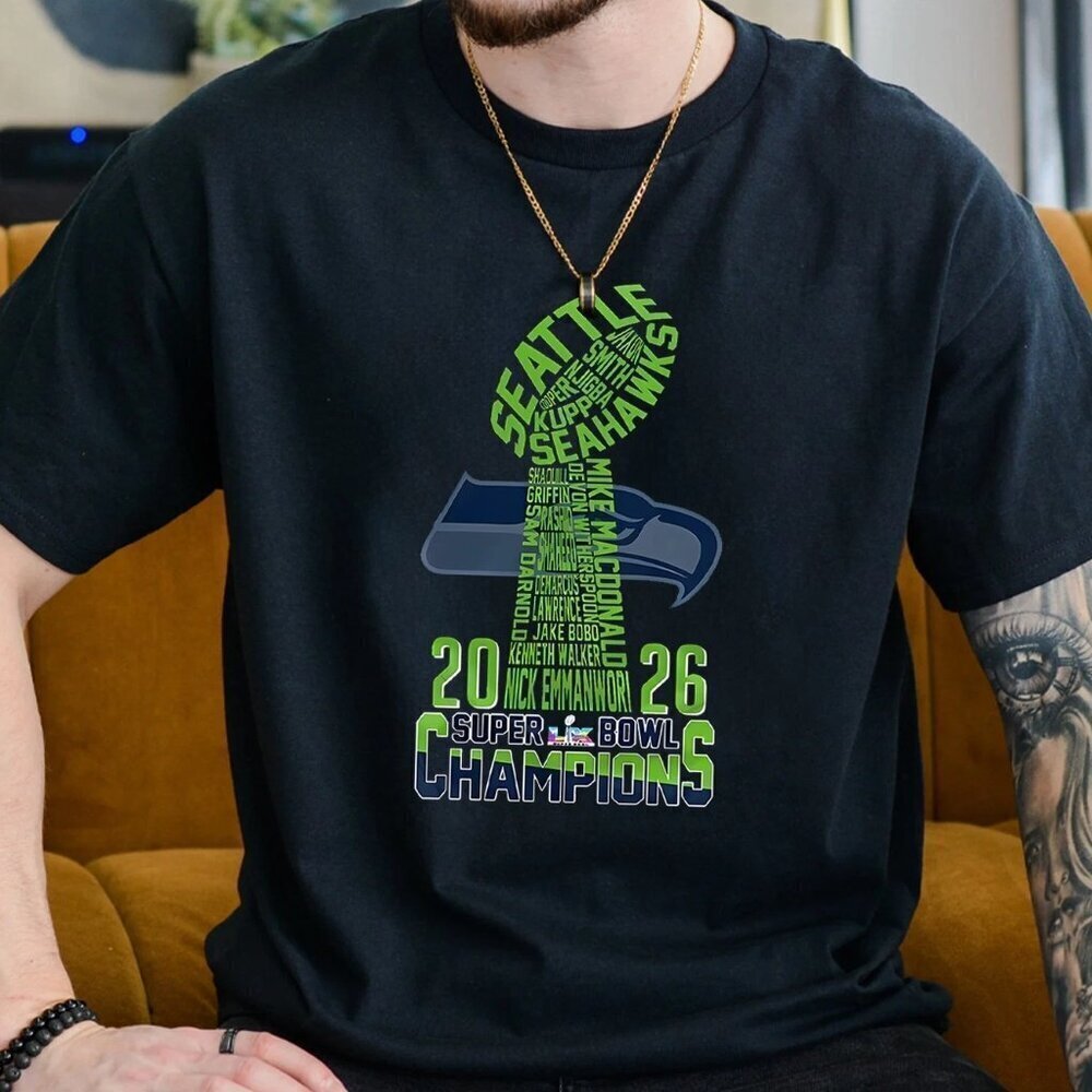 Super Bowl Seattle Seahawks Championship 2026 TShirt 2